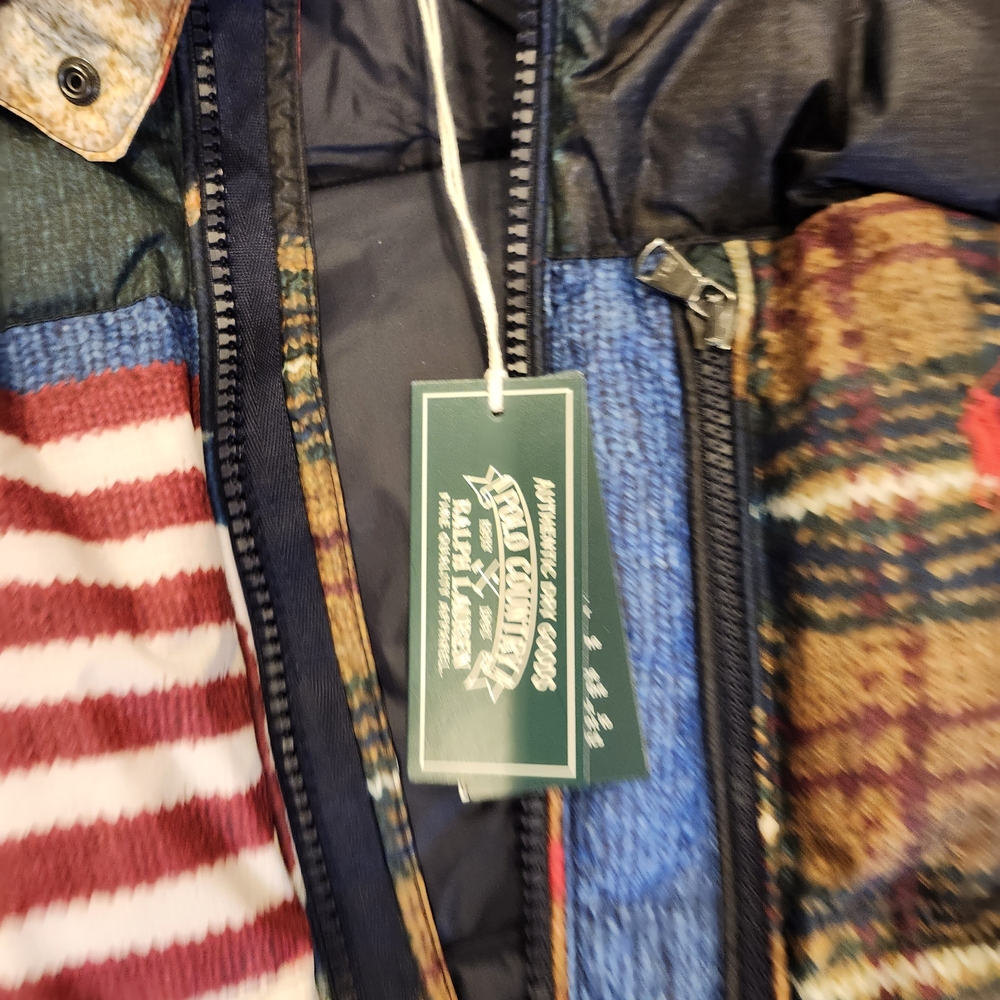 Men's Multicolor Patchwork Jacket - Picture 3 of 6
